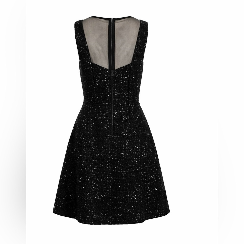 JENNIFER LOPEZ Women’s Black Sleeveless Fit & Flare Cocktail Dress Size 10 - Picture 2 of 11
